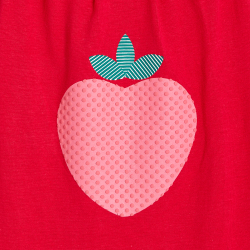 بدلة قصيرة بحمالات مزينة...